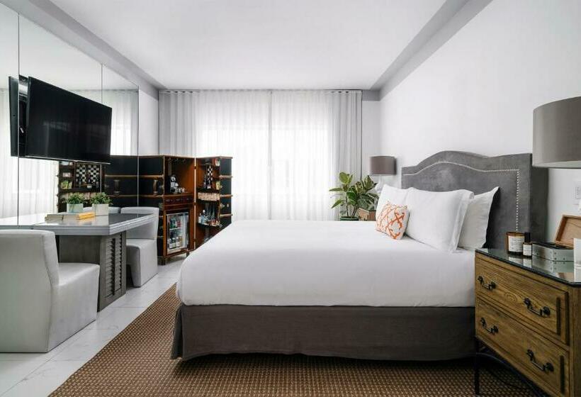 Standardzimmer Kingsize Bett, Nautilus Sonesta Miami Beach