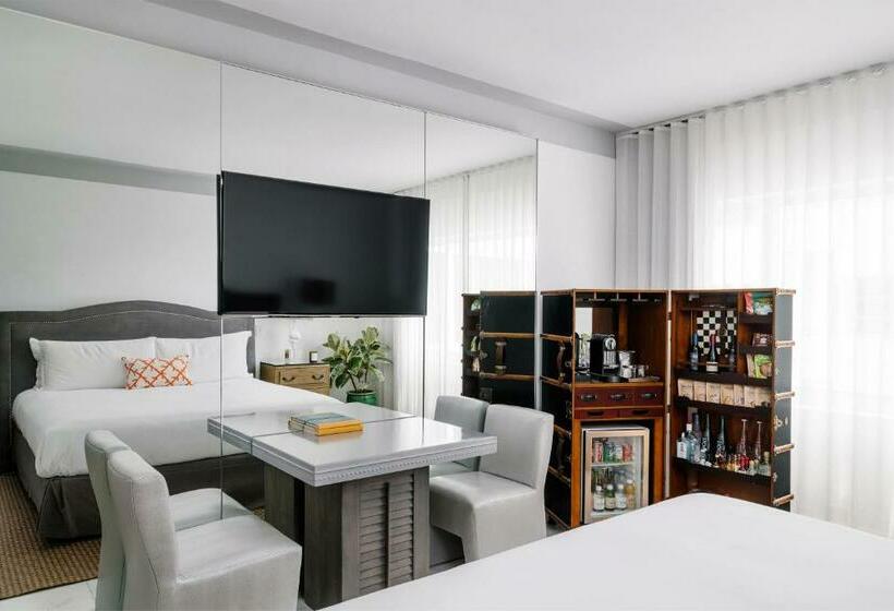 Standardzimmer Kingsize Bett, Nautilus Sonesta Miami Beach