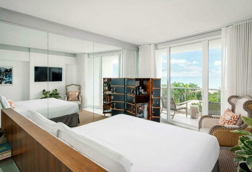 غرفة قياسية سرير كينج, Nautilus Sonesta Miami Beach