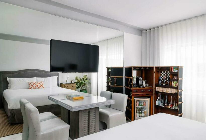 Standardzimmer King-Size Bett (behindertengerecht), Nautilus Sonesta Miami Beach