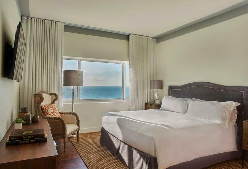 غرفة ديلوكس سرير كينج, Nautilus Sonesta Miami Beach