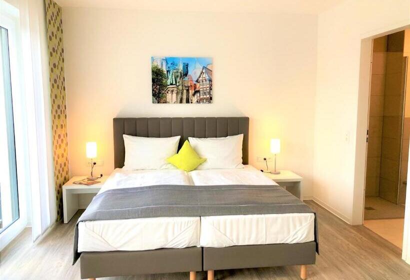 آپارتمان سوپریور 1 خوابه, Adapt Apartments Braunschweig