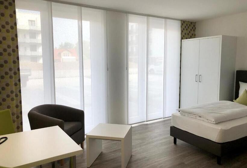 آپارتمان 1 خوابه با تراس, Adapt Apartments Braunschweig