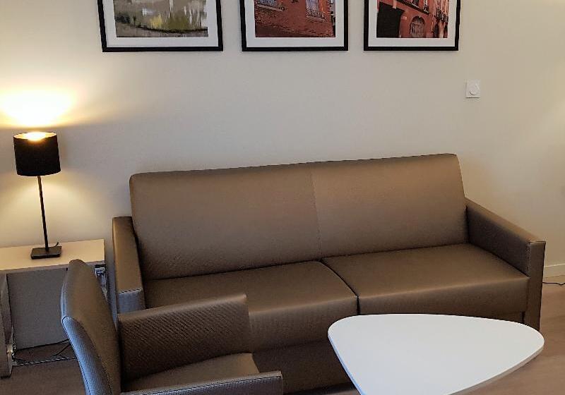 １ベッドルームアパートメント, Residhome Toulouse Ponts Jumeaux