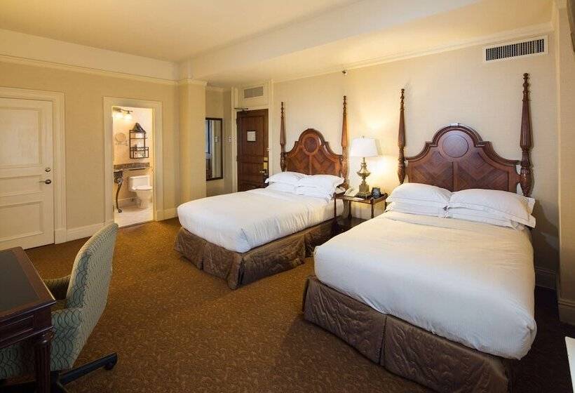 Standard Room 2 Double Beds, Hilton Louisville Seelbach