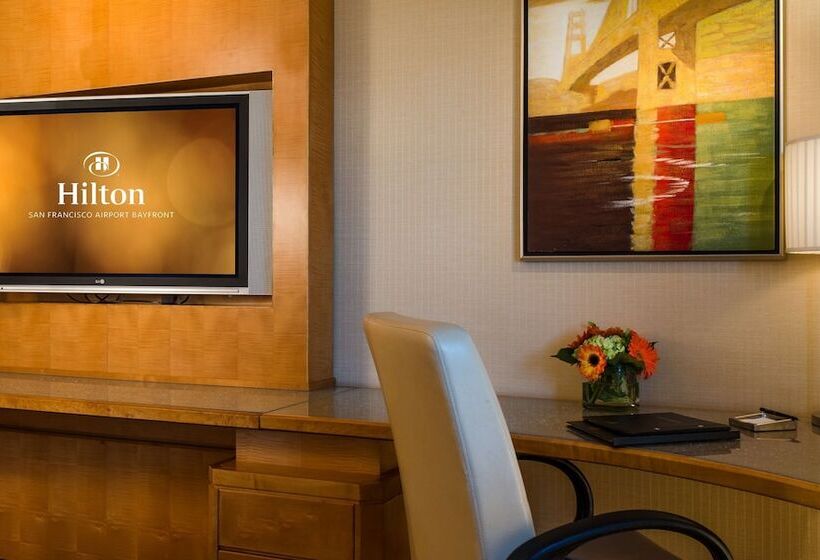 اتاق لوکس با تخت بزرگ, Hilton San Francisco Airport Bayfront