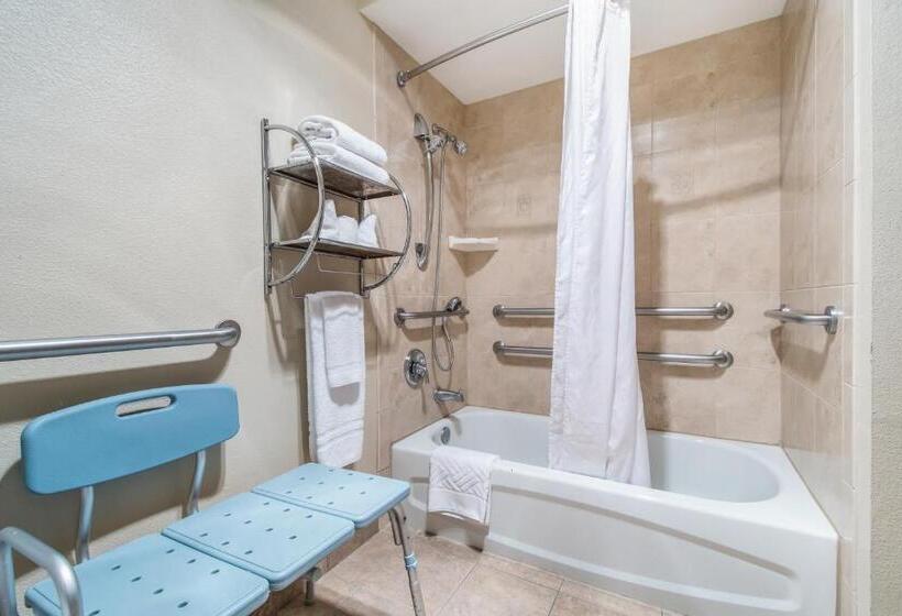 اتاق استاندارد با تخت بزرگ برای معلولان, Red Lion Inn & Suites Vancouver