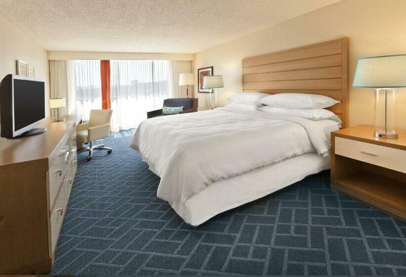 带大床的标准间, Sheraton Orlando Lake Buena Vista Resort