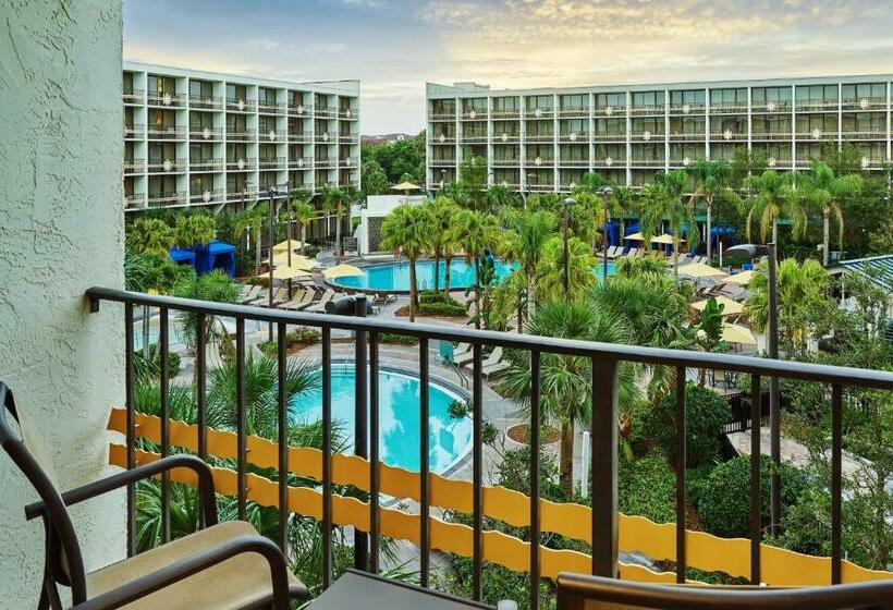 带双人大床的行政管理套房, Sheraton Orlando Lake Buena Vista Resort