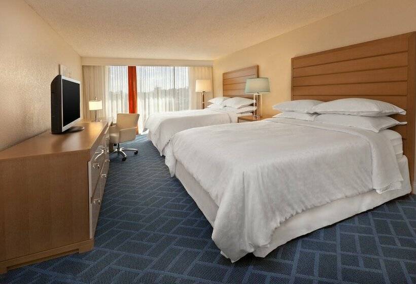 Standard Room 2 Double Beds, Sheraton Orlando Lake Buena Vista Resort