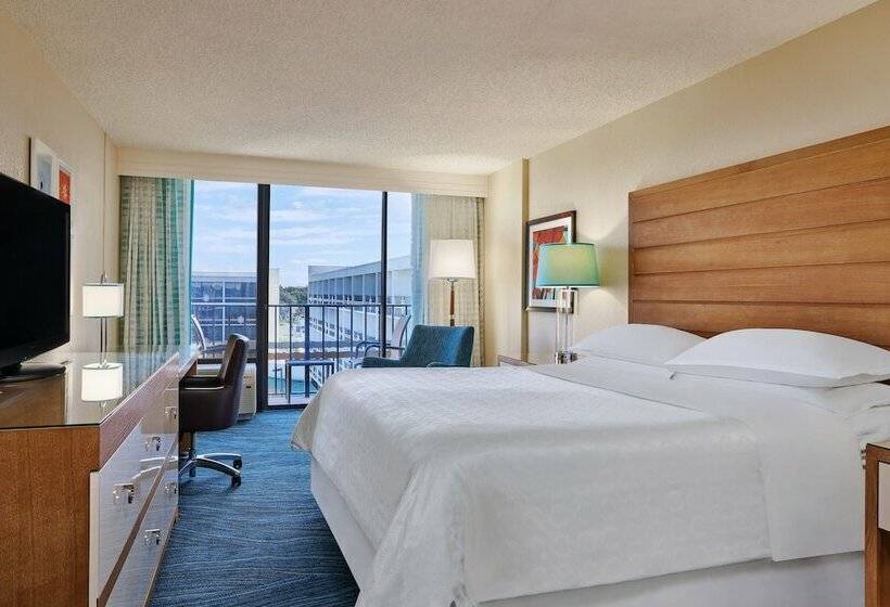 标准间带双人床, Sheraton Orlando Lake Buena Vista Resort