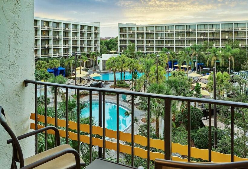 标准间带双人床, Sheraton Orlando Lake Buena Vista Resort