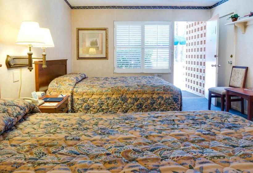 اتاق استاندارد با 2 تخت دوبل, Saga Motor Hotel Pasadena