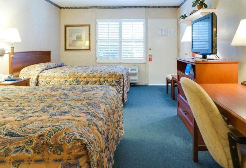 اتاق استاندارد با 2 تخت دوبل, Saga Motor Hotel Pasadena