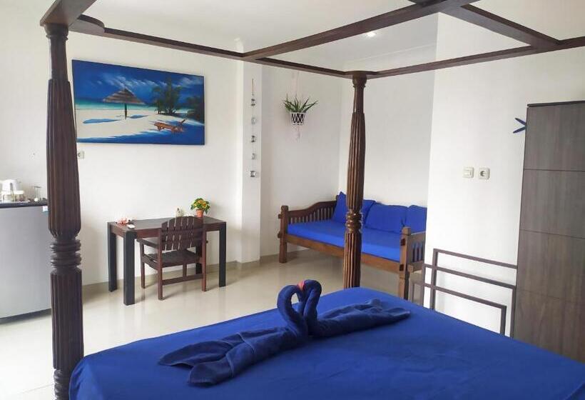 اتاق استاندارد سه تخته با بالکن, Sea Star Bali