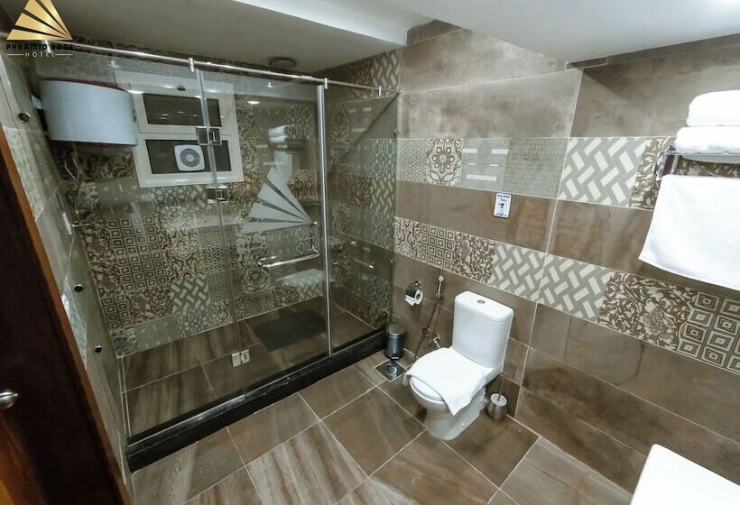 اتاق لوکس با چشم‌انداز, Pyramid Edge Hotel & Exclusive Pyramids View Rooftop