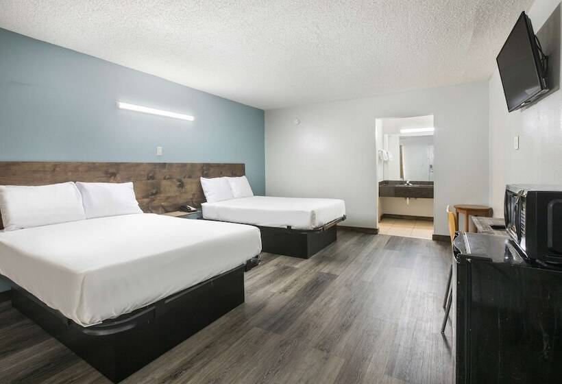 اتاق استاندارد با 2 تخت دوبل, Americas Best Value Inn Stockbridge