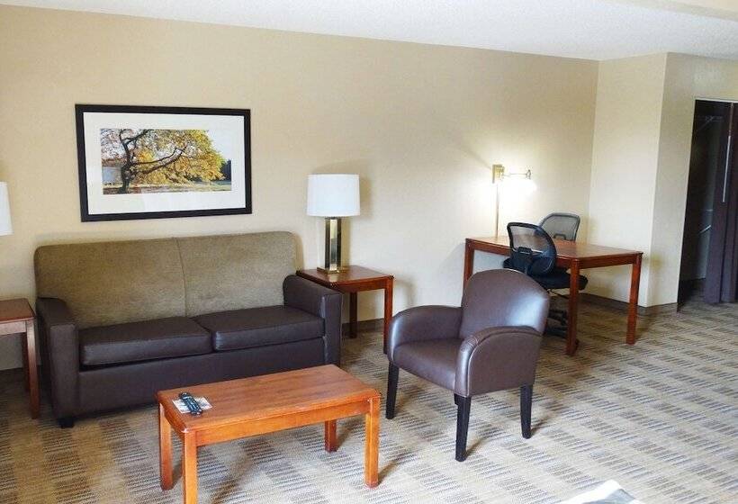 إستوديو ديلوكس, Extended Stay America Suites  Chicago  Lombard  Yorktown Center