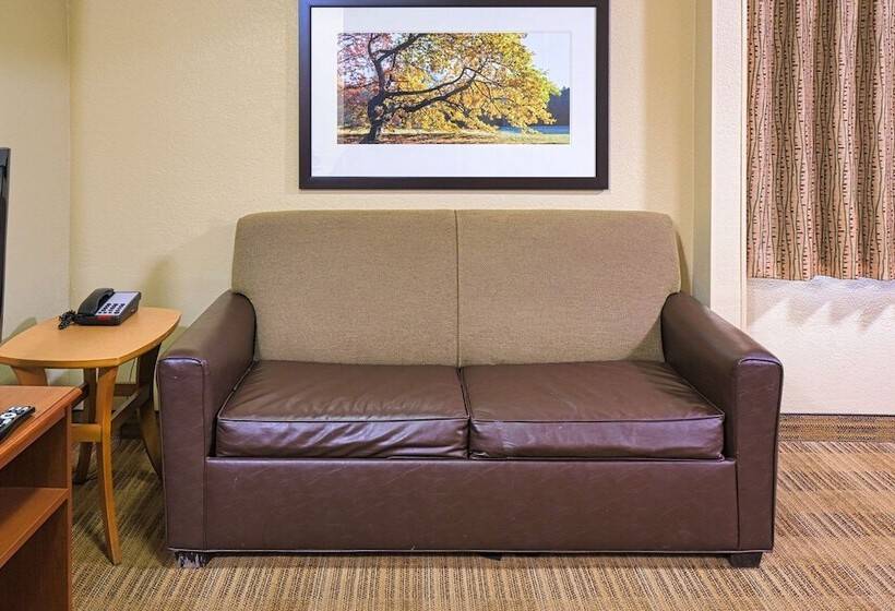 Standard Room Double Bed Adapted for people with reduced mobility, Extended Stay America Suites  Louisville  Hurstbourne