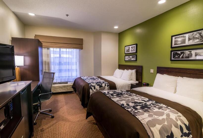 اتاق استاندارد با 2 تخت دوبل, Sleep Inn Columbia
