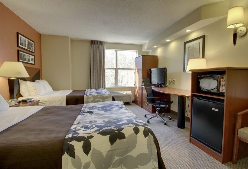 غرفه قياسيه سريرين مزدوجين, Sleep Inn Mt. Pleasant  Charleston