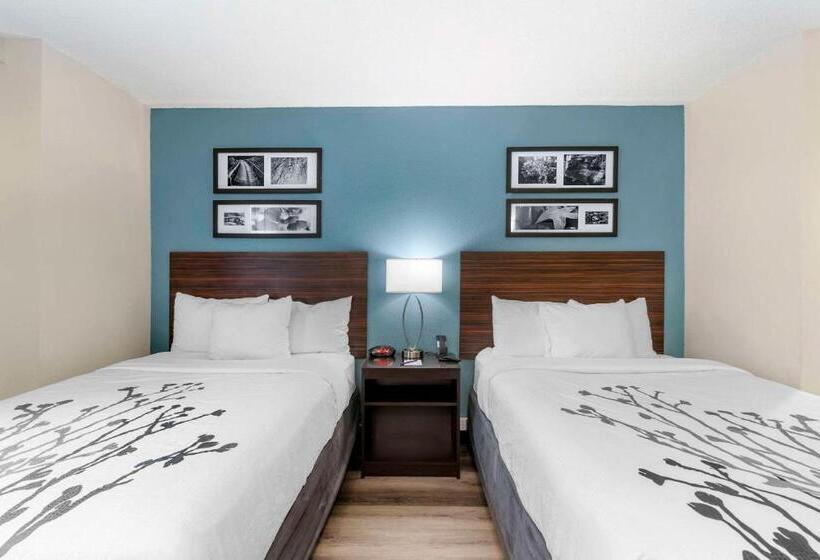 اتاق استاندارد با 2 تخت دوبل, Sleep Inn Mt. Pleasant  Charleston