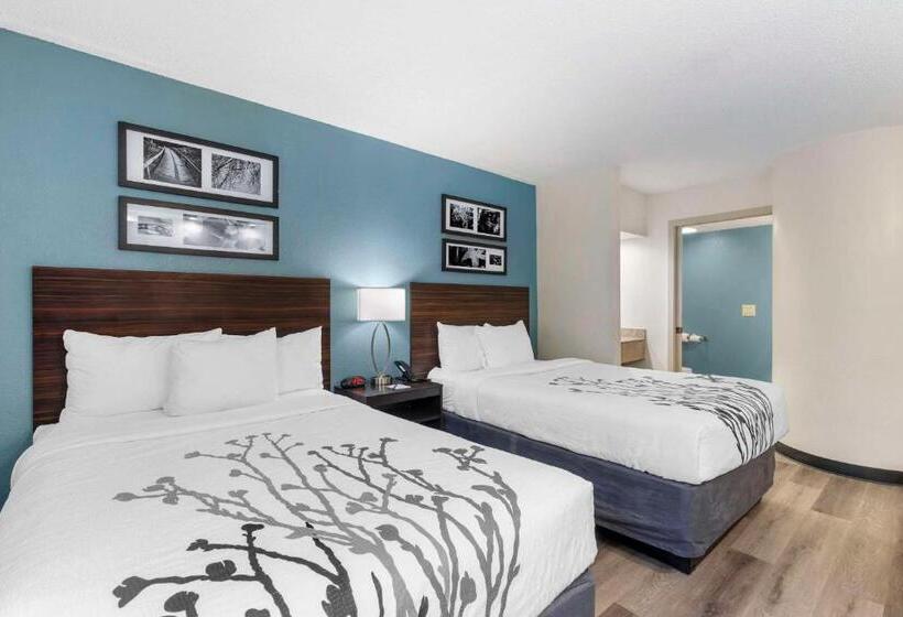 اتاق استاندارد با 2 تخت دوبل, Sleep Inn Mt. Pleasant  Charleston