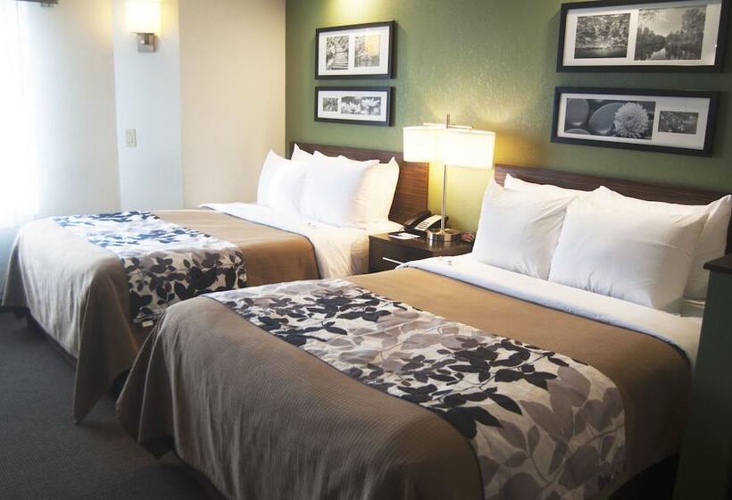 اتاق استاندارد با 2 تخت دوبل, Sleep Inn & Suites Buffalo Airport