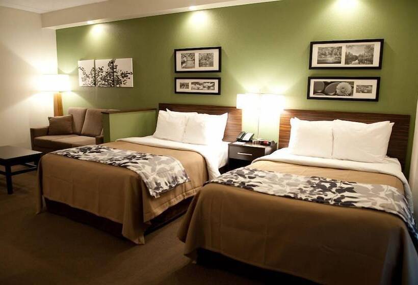 اتاق استاندارد با 2 تخت دوبل, Sleep Inn & Suites Buffalo Airport