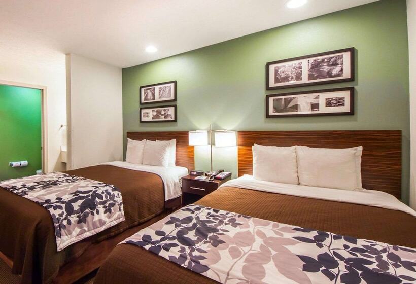 Standard Room 2 Double Beds, Sleep Inn & Suites Edmond Near University