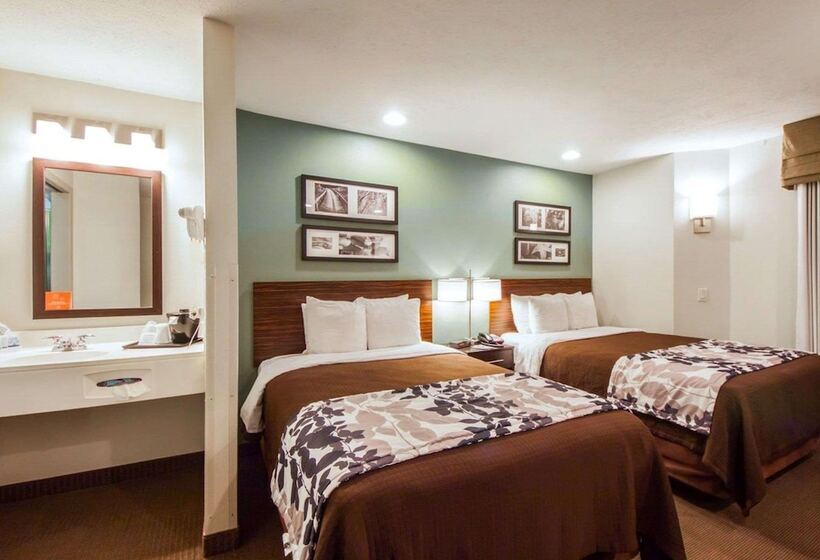 اتاق استاندارد با 2 تخت دوبل, Sleep Inn & Suites Edmond Near University