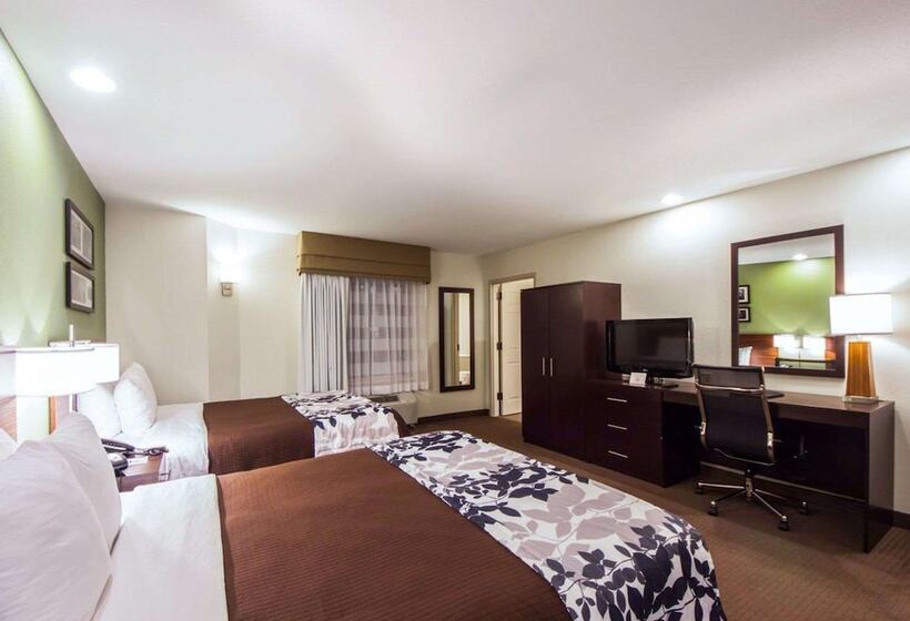 اتاق استاندارد با 2 تخت دوبل, Sleep Inn & Suites Edmond Near University