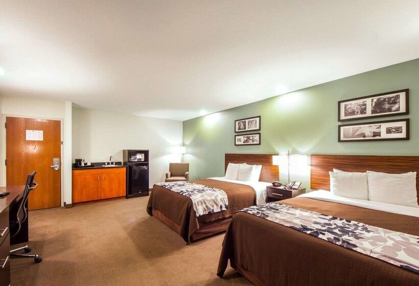 اتاق استاندارد با 2 تخت دوبل, Sleep Inn & Suites Edmond Near University