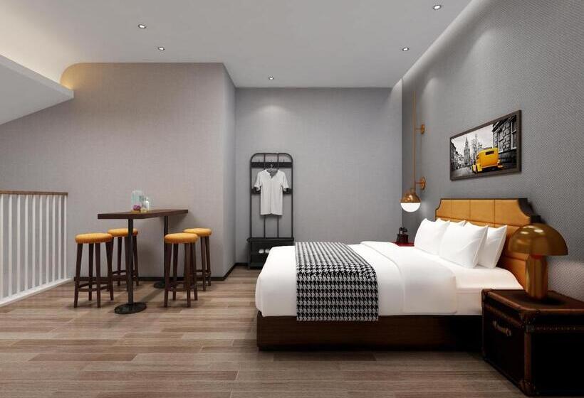 سوییت دوبلکس, Happy Dragon City Culture Hotel Tianjin Draum Tower & Dayuecheng Shopping Mall