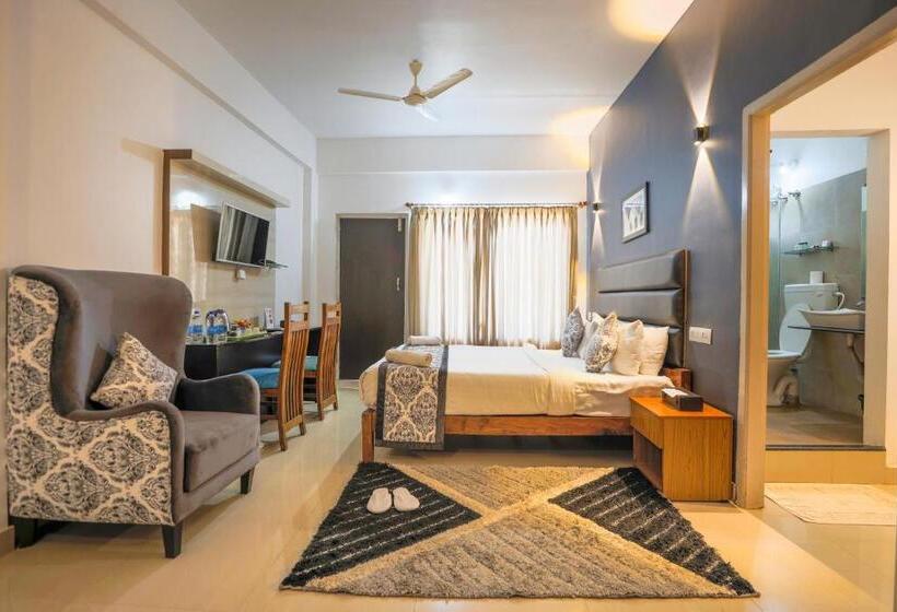 اتاق استاندارد با چشم‌انداز, The Blossom Resort, Chikmagalur