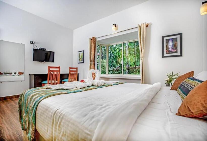 اتاق استاندارد با چشم‌انداز باغ, The Blossom Resort, Chikmagalur