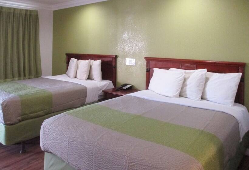 اتاق استاندارد با 2 تخت دوبل, Motel 6 Fresno, Ca