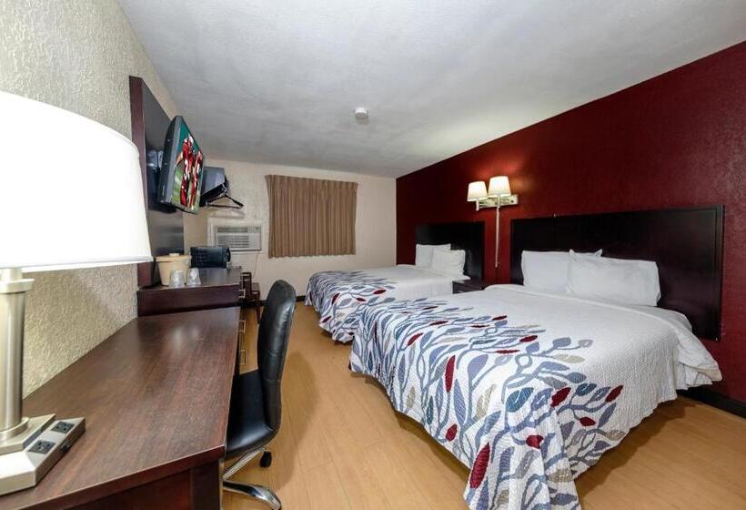 اتاق استاندارد با 2 تخت دوبل, Red Roof Inn Jacksonville  Cruise Port