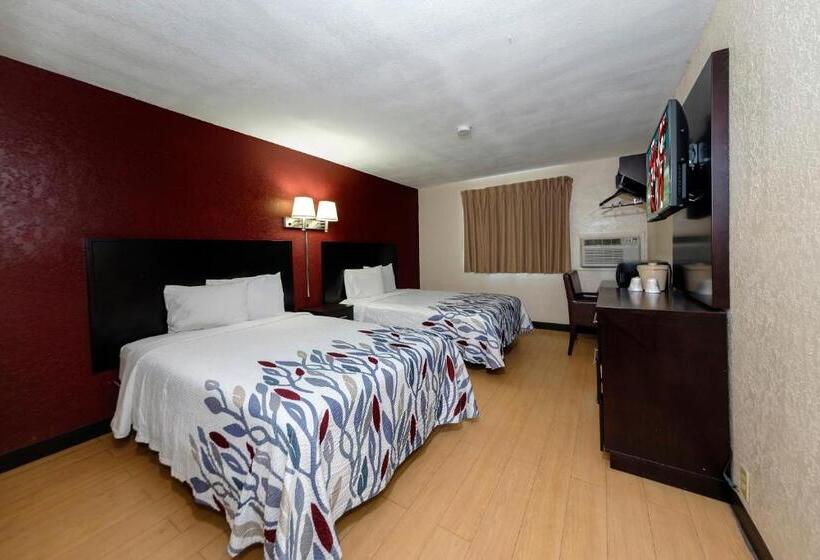 اتاق استاندارد با 2 تخت دوبل, Red Roof Inn Jacksonville  Cruise Port