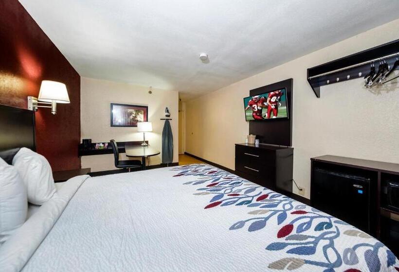 اتاق سوپریور با تخت بزرگ, Red Roof Inn Jacksonville  Cruise Port