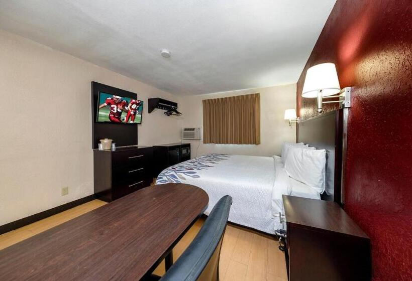 اتاق سوپریور با تخت بزرگ, Red Roof Inn Jacksonville  Cruise Port