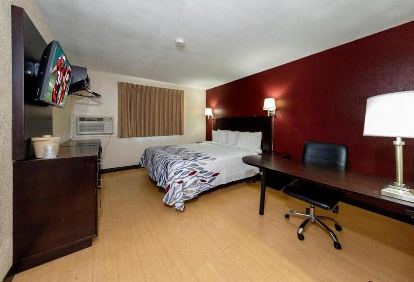اتاق سوپریور با تخت بزرگ, Red Roof Inn Jacksonville  Cruise Port