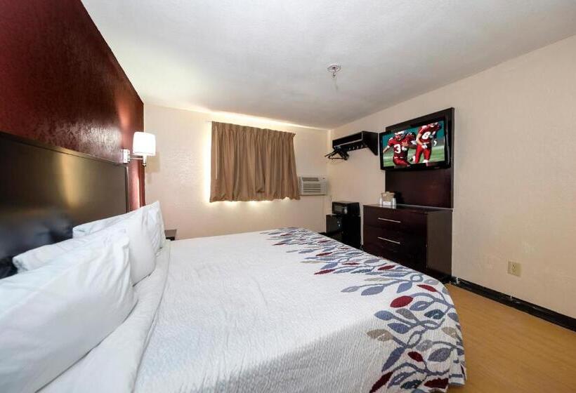 اتاق استاندارد با تخت بزرگ, Red Roof Inn Jacksonville  Cruise Port