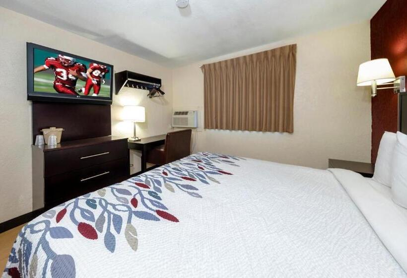 اتاق استاندارد با تخت بزرگ, Red Roof Inn Jacksonville  Cruise Port