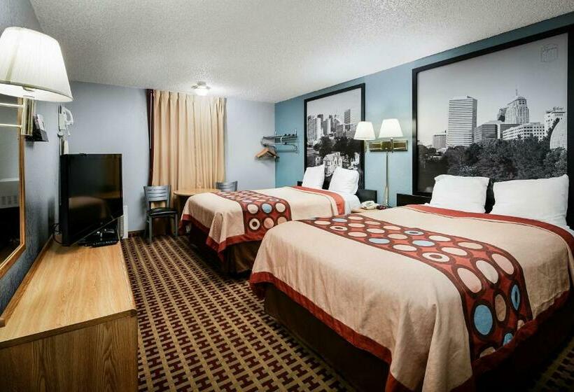 اتاق استاندارد با 2 تخت دوبل, Super 8 By Wyndham Elk City
