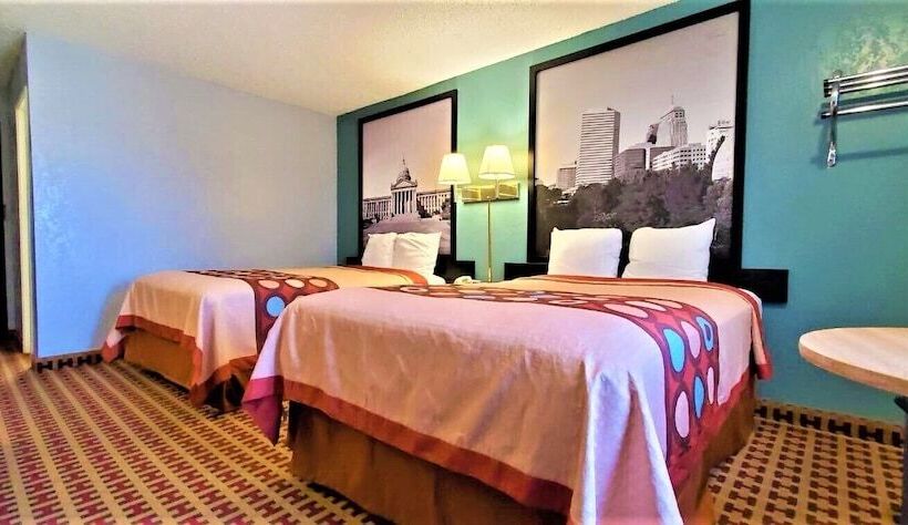 اتاق استاندارد با 2 تخت دوبل, Super 8 By Wyndham Elk City