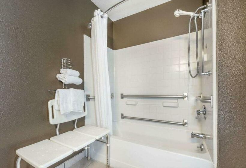 اتاق استاندارد با تخت بزرگ برای معلولان, Super 8 By Wyndham Georgetown