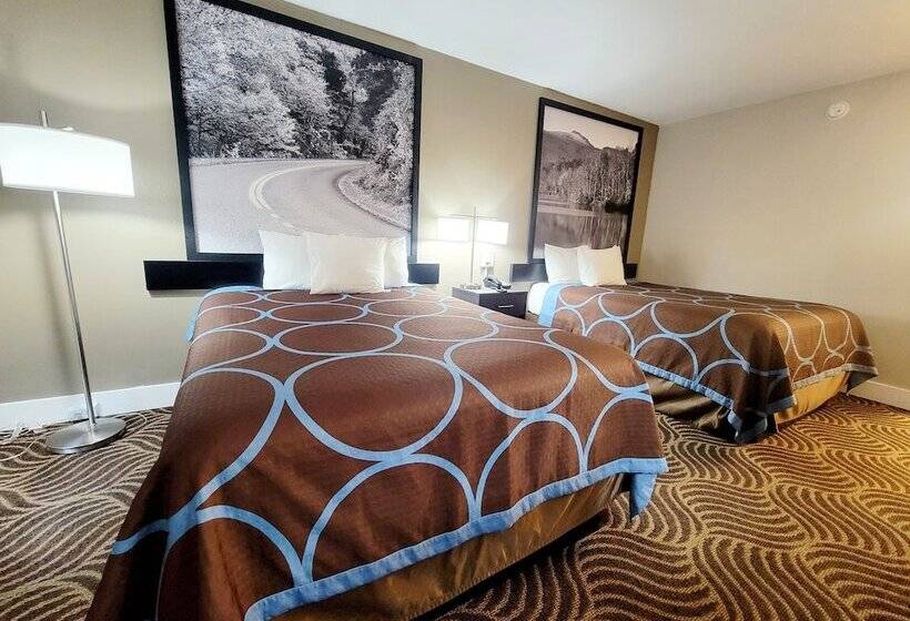 اتاق استاندارد با 2 تخت دوبل, Super 8 By Wyndham Marion Nc