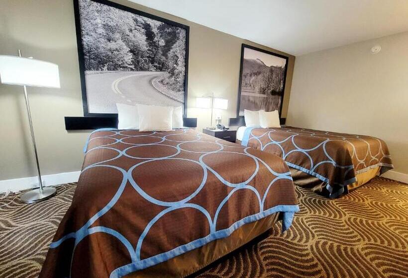 اتاق استاندارد با 2 تخت دوبل, Super 8 By Wyndham Marion Nc