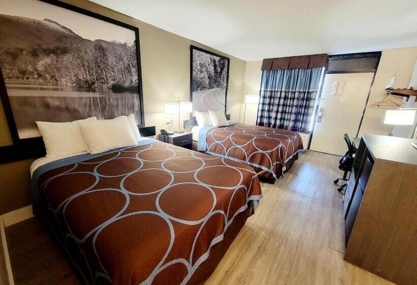 اتاق استاندارد با 2 تخت دوبل, Super 8 By Wyndham Marion Nc